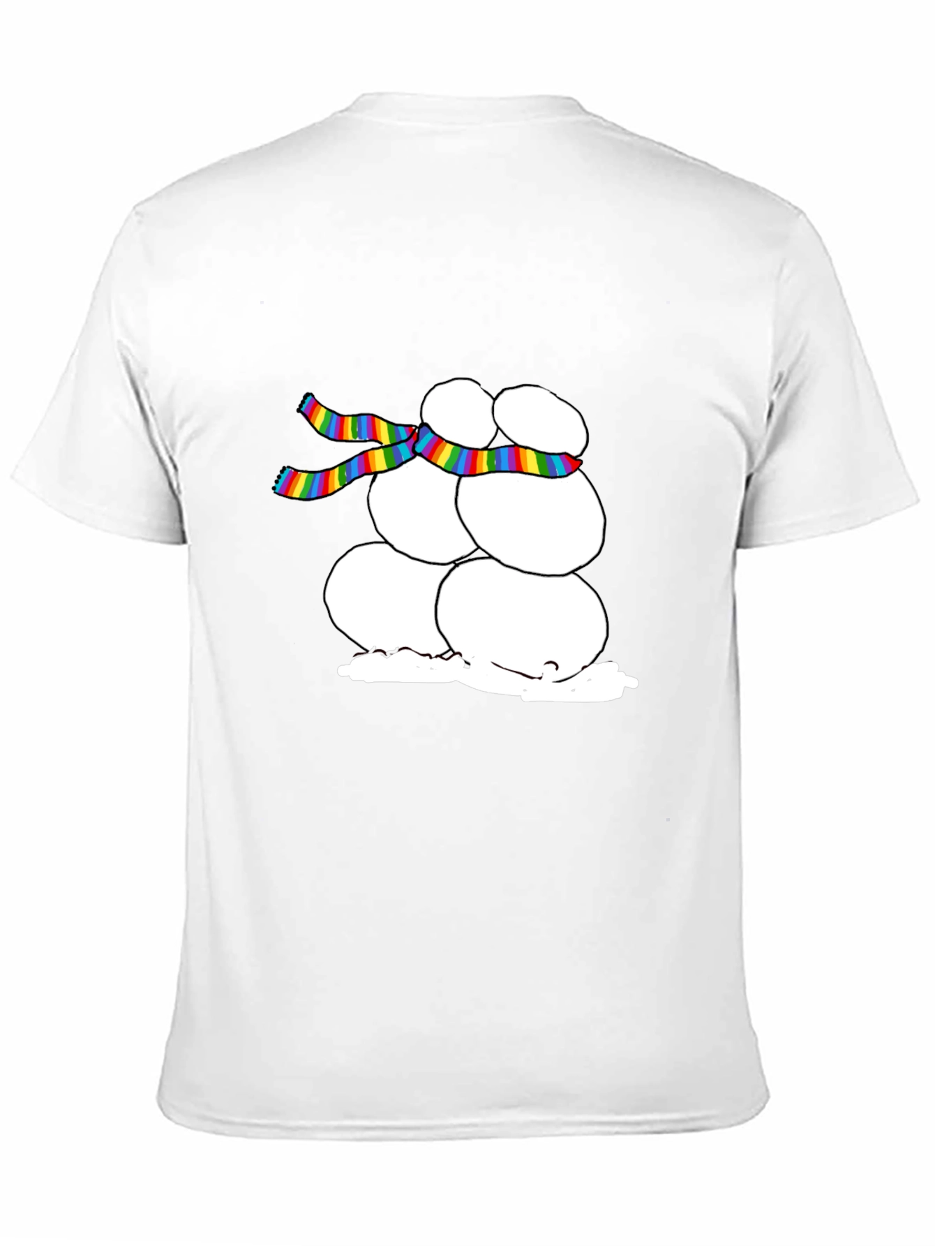 Snowman LGBTQ Pride T-Shirt