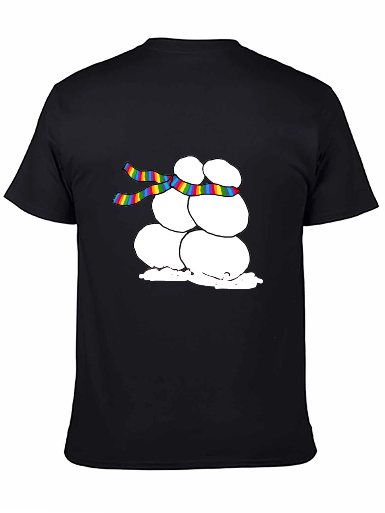 Snowman LGBTQ Pride T-Shirt