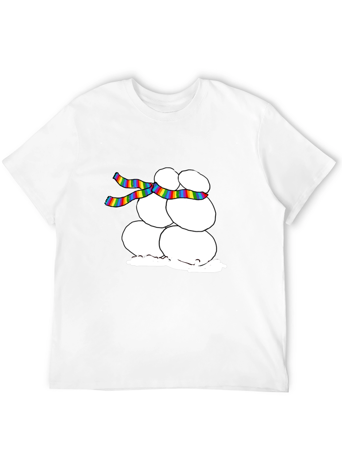 Snowman LGBTQ Pride T-Shirt