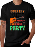 Country Music God Loves Us T-Shirt