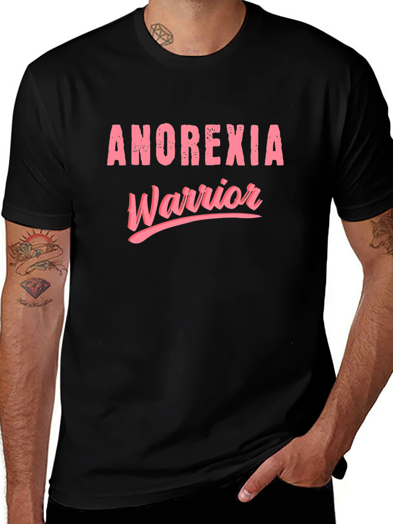Anorexia Warrior Tee - Awareness & Support T-Shirt