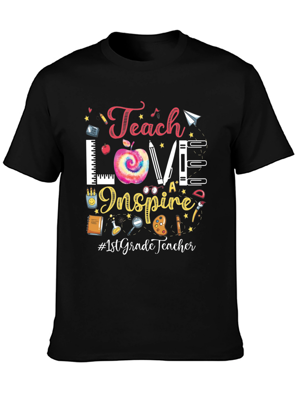 Teach Love Inspire Teacher Graphic Tee