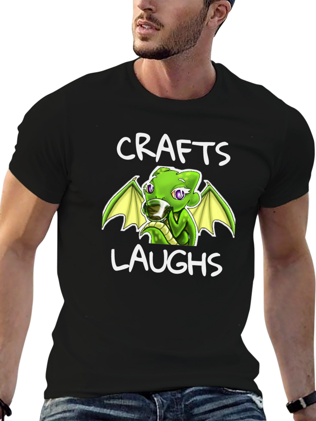 Crafts Laughs Dragon T-Shirt