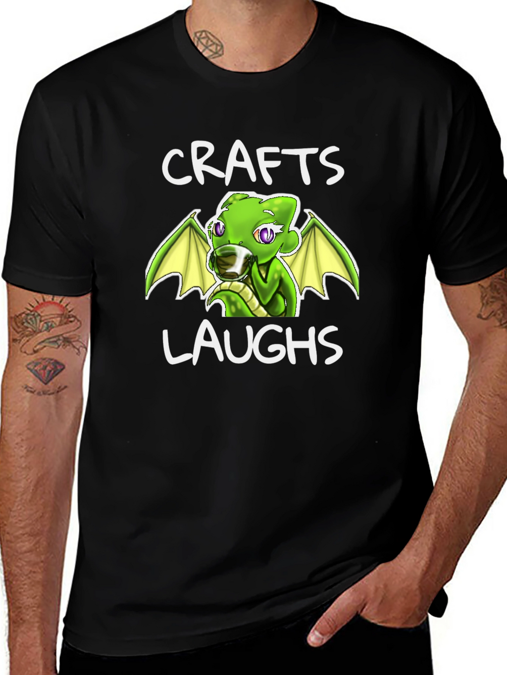 Crafts Laughs Dragon T-Shirt
