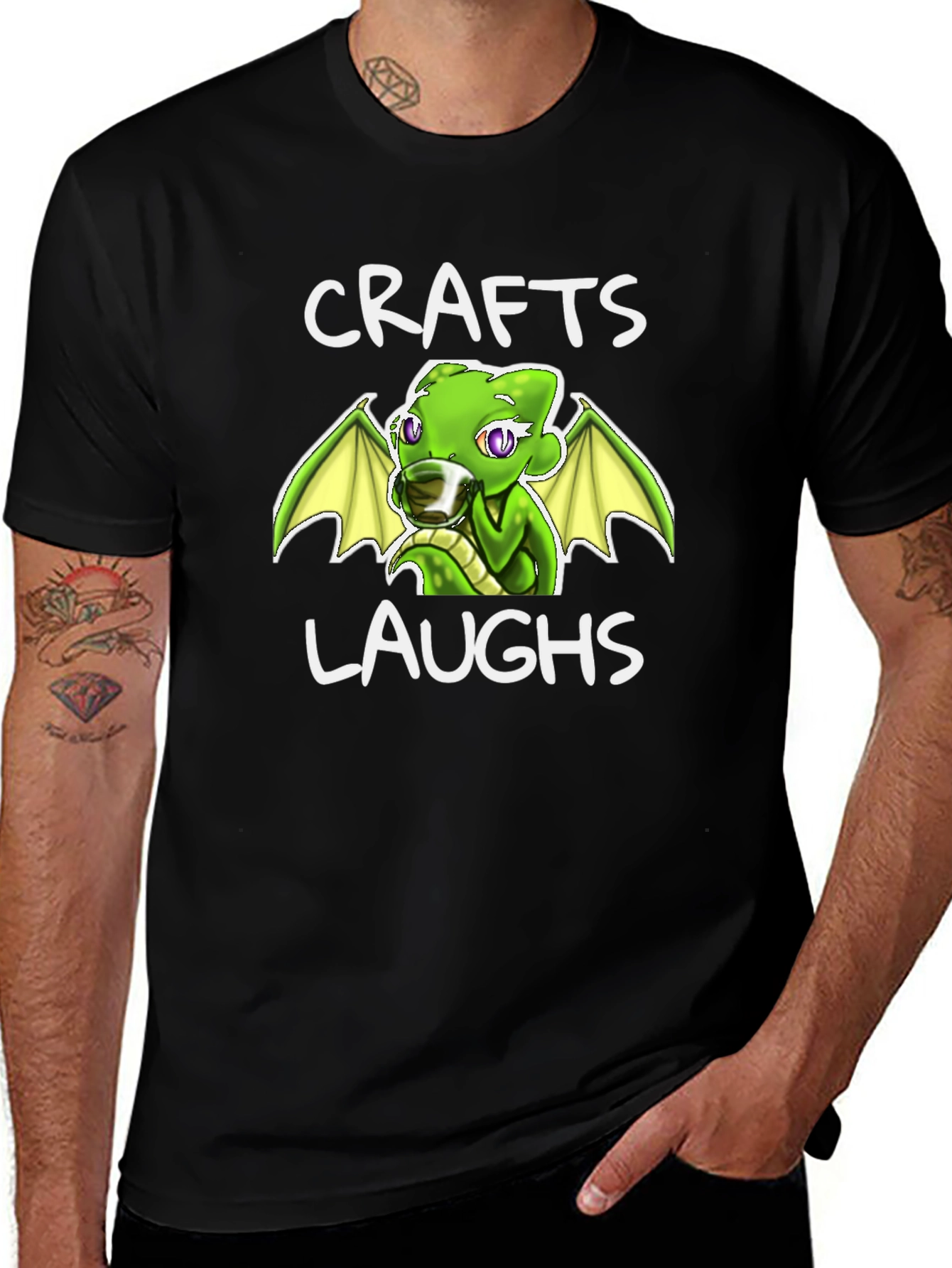 Crafts Laughs Dragon T-Shirt