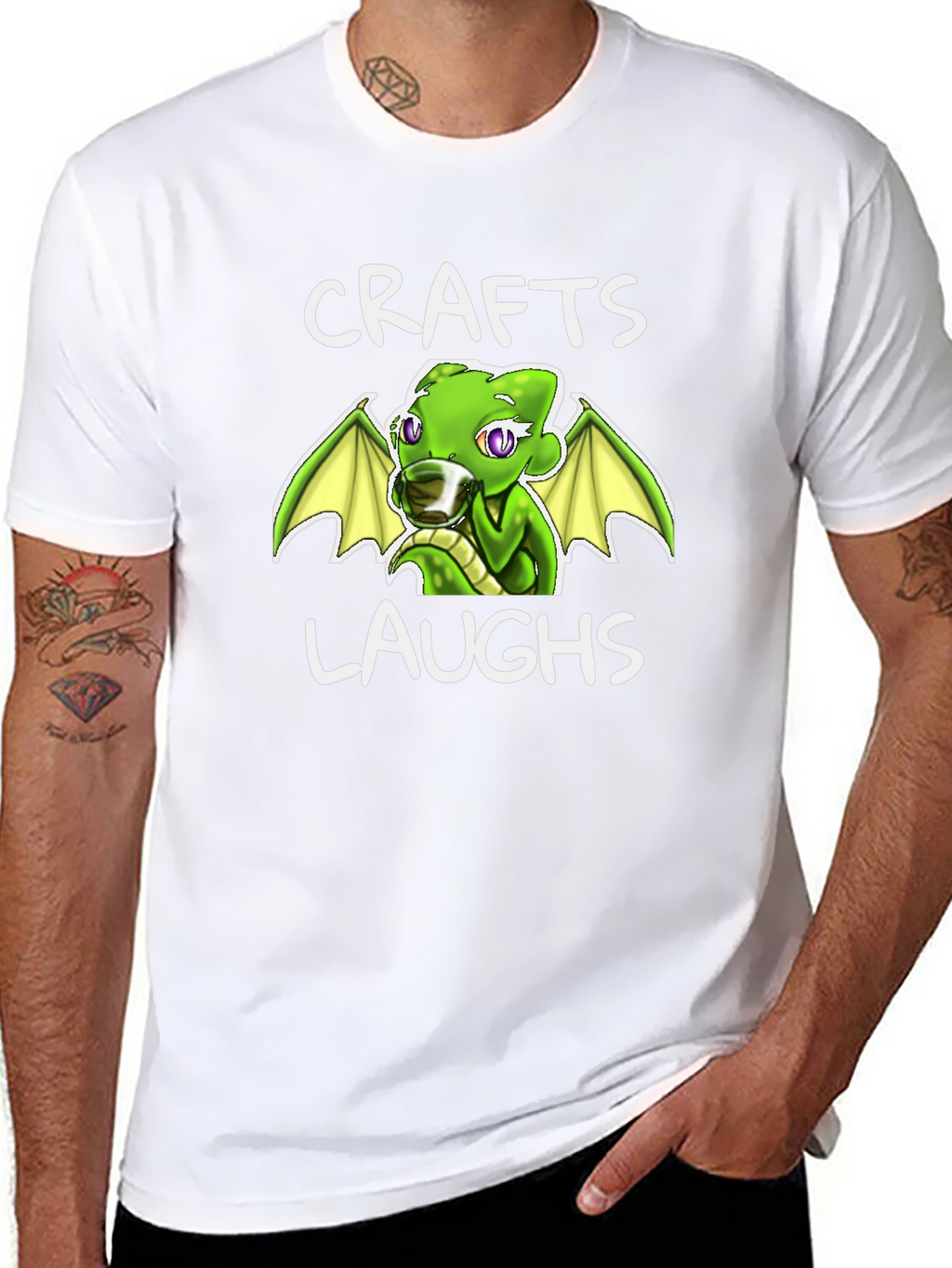 Crafts Laughs Dragon T-Shirt