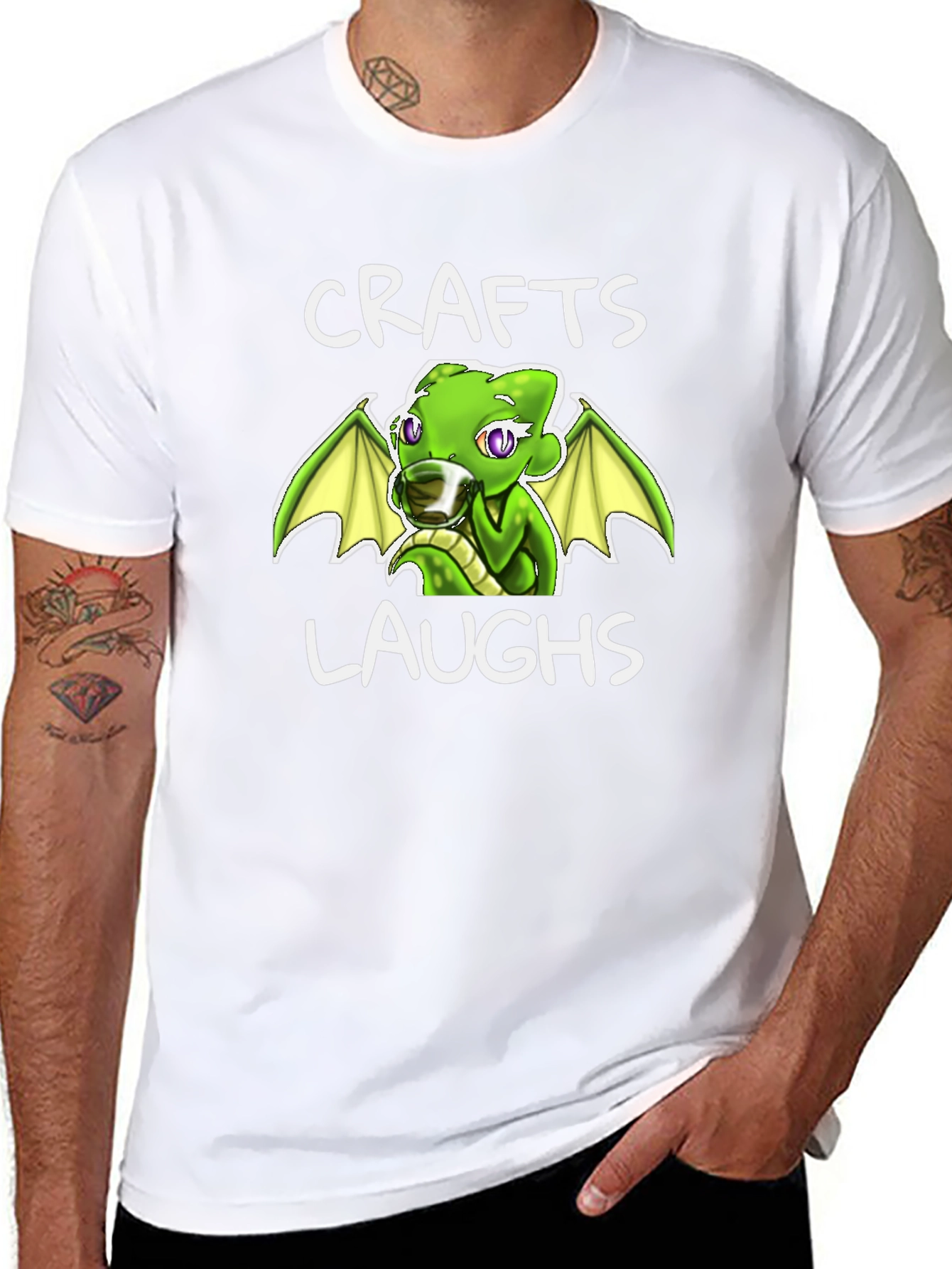 Crafts Laughs Dragon T-Shirt