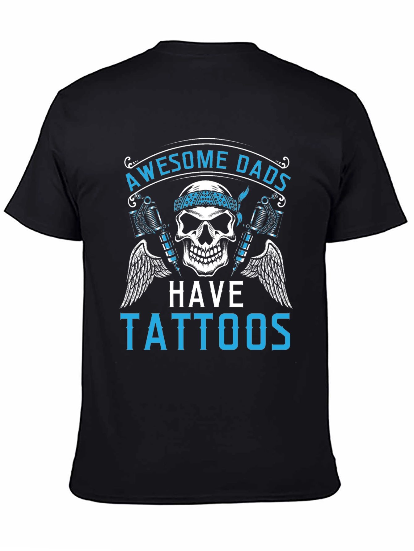 Awesome Dads Have Tattoos Graphic Tee
