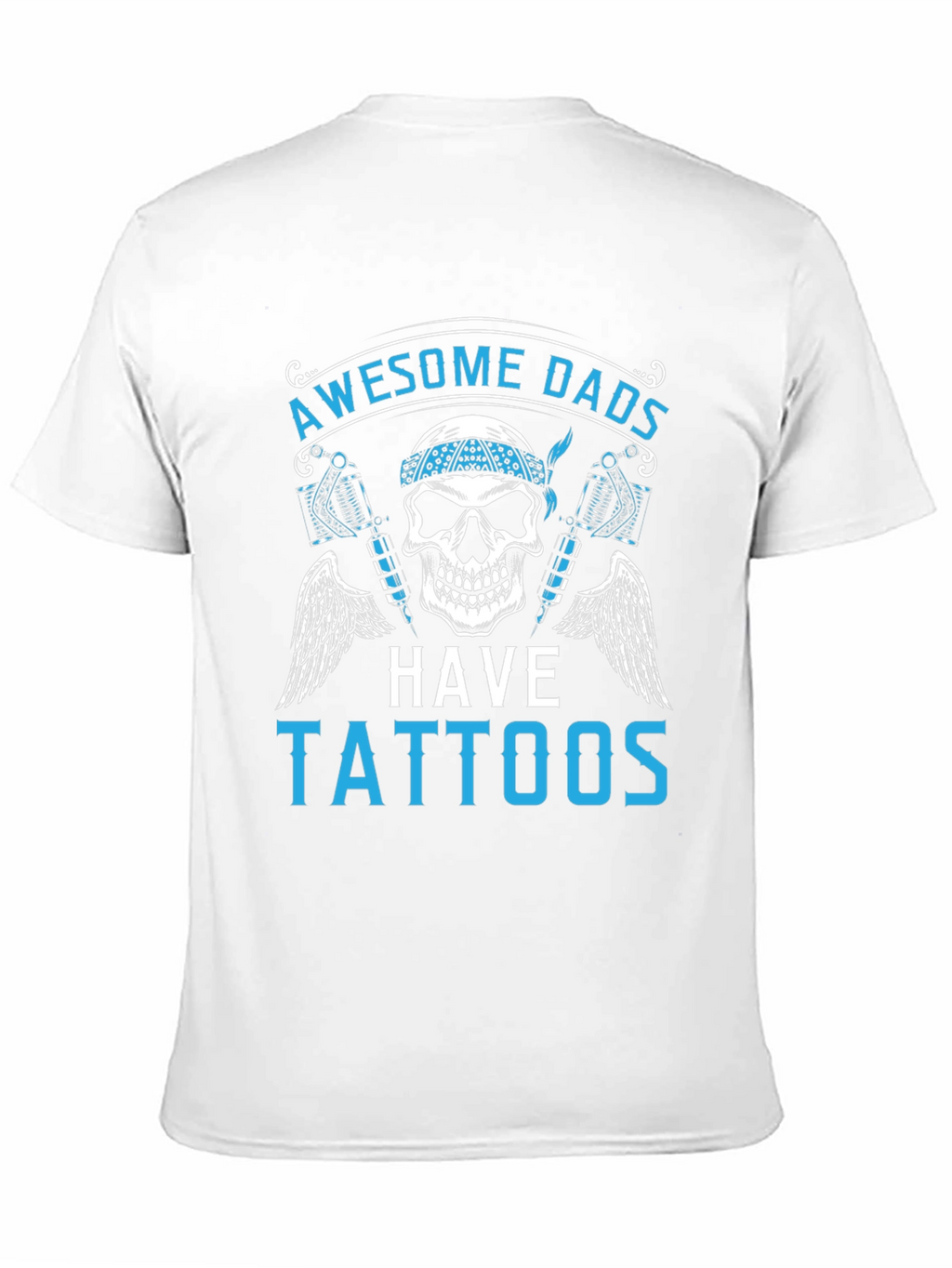 Awesome Dads Have Tattoos Graphic Tee