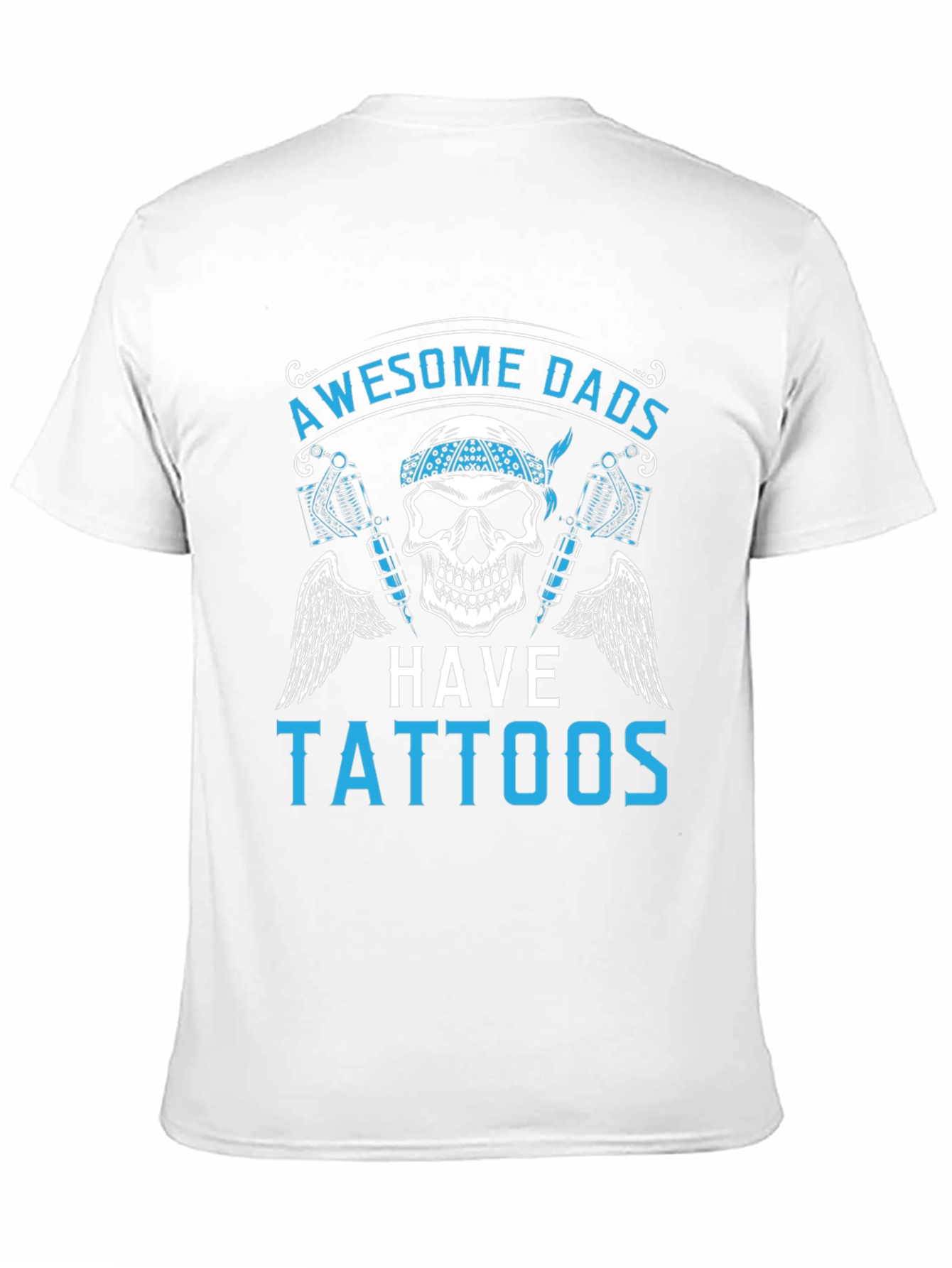 Awesome Dads Have Tattoos Graphic Tee