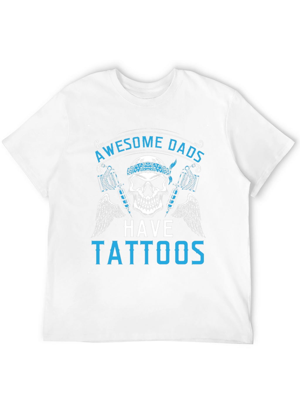 Awesome Dads Have Tattoos Graphic Tee
