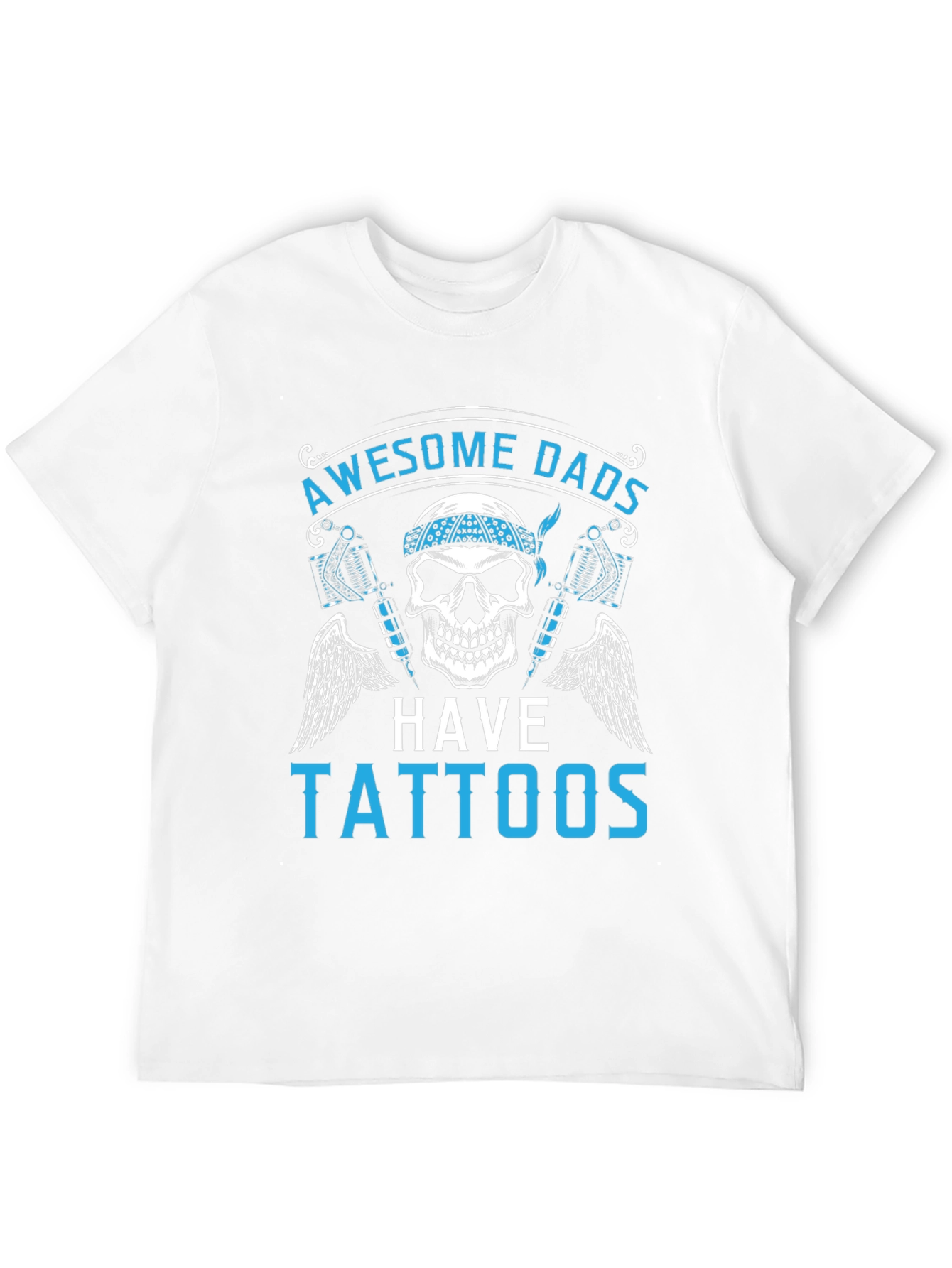 Awesome Dads Have Tattoos Graphic Tee