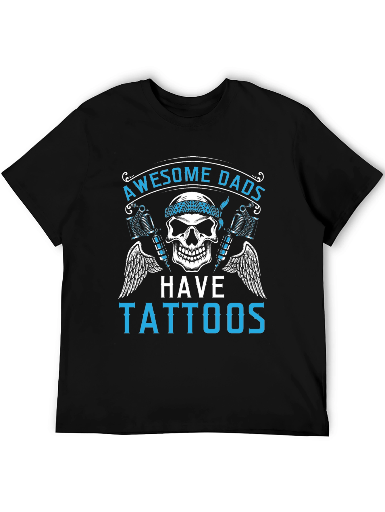 Awesome Dads Have Tattoos Graphic Tee