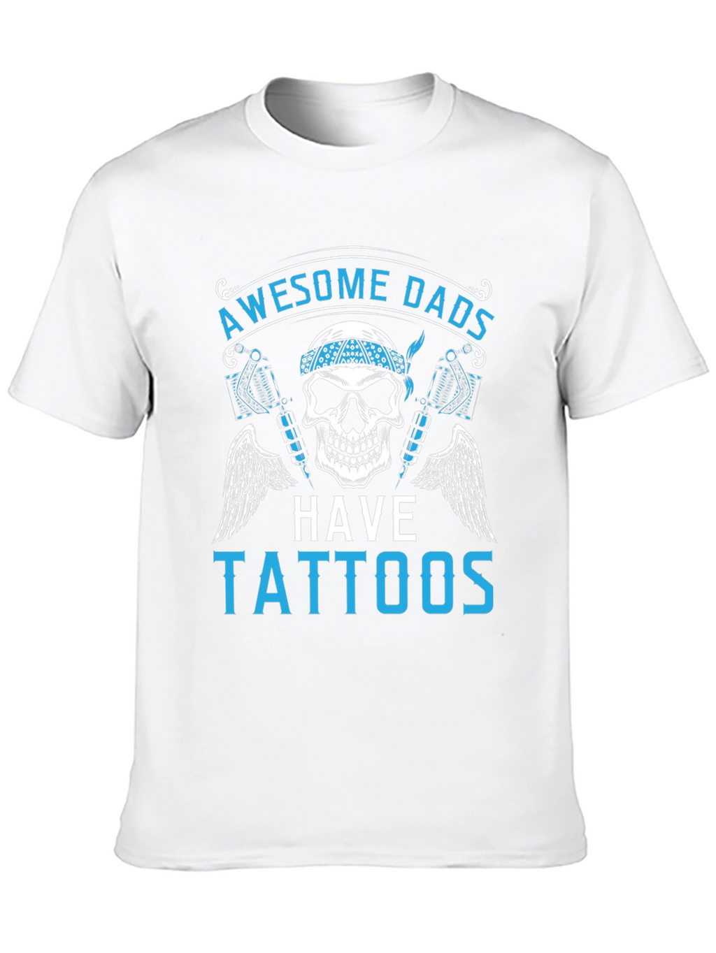 Awesome Dads Have Tattoos Graphic Tee