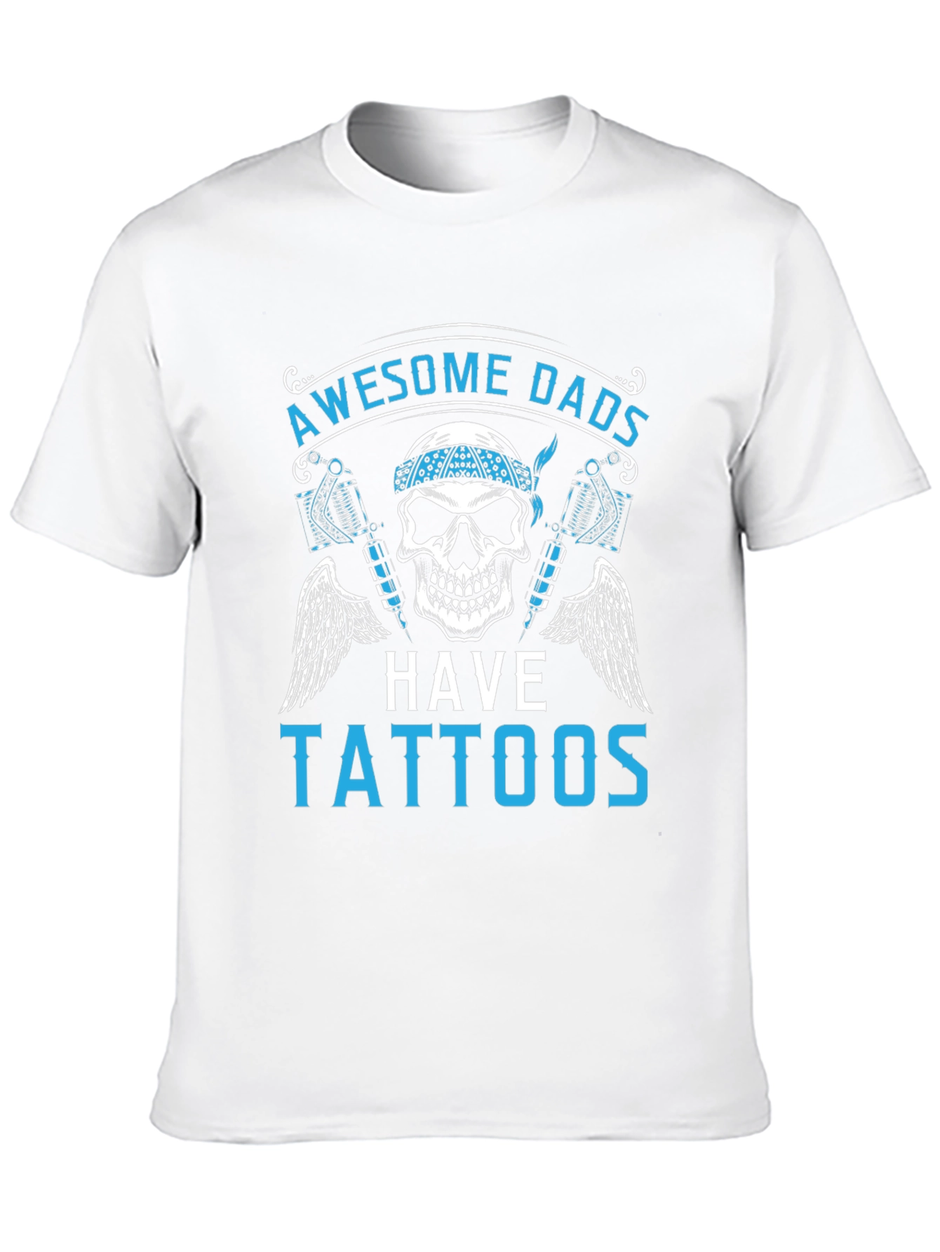 Awesome Dads Have Tattoos Graphic Tee