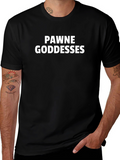 Pawne Goddesses Graphic Tee - Black