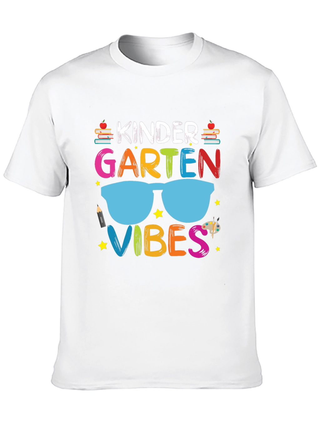 Kindergarten Vibes Graphic Tee - Back to School T-Shirt