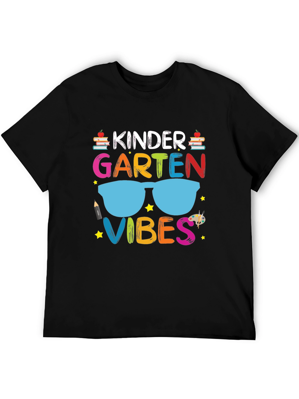 Kindergarten Vibes Graphic Tee - Back to School T-Shirt