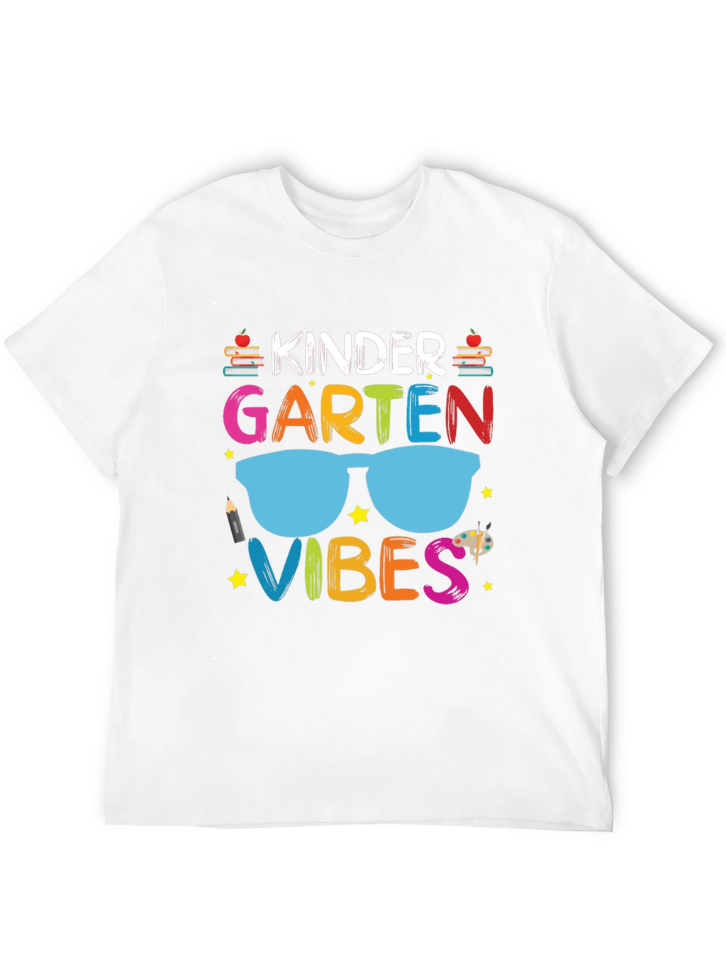 Kindergarten Vibes Graphic Tee - Back to School T-Shirt