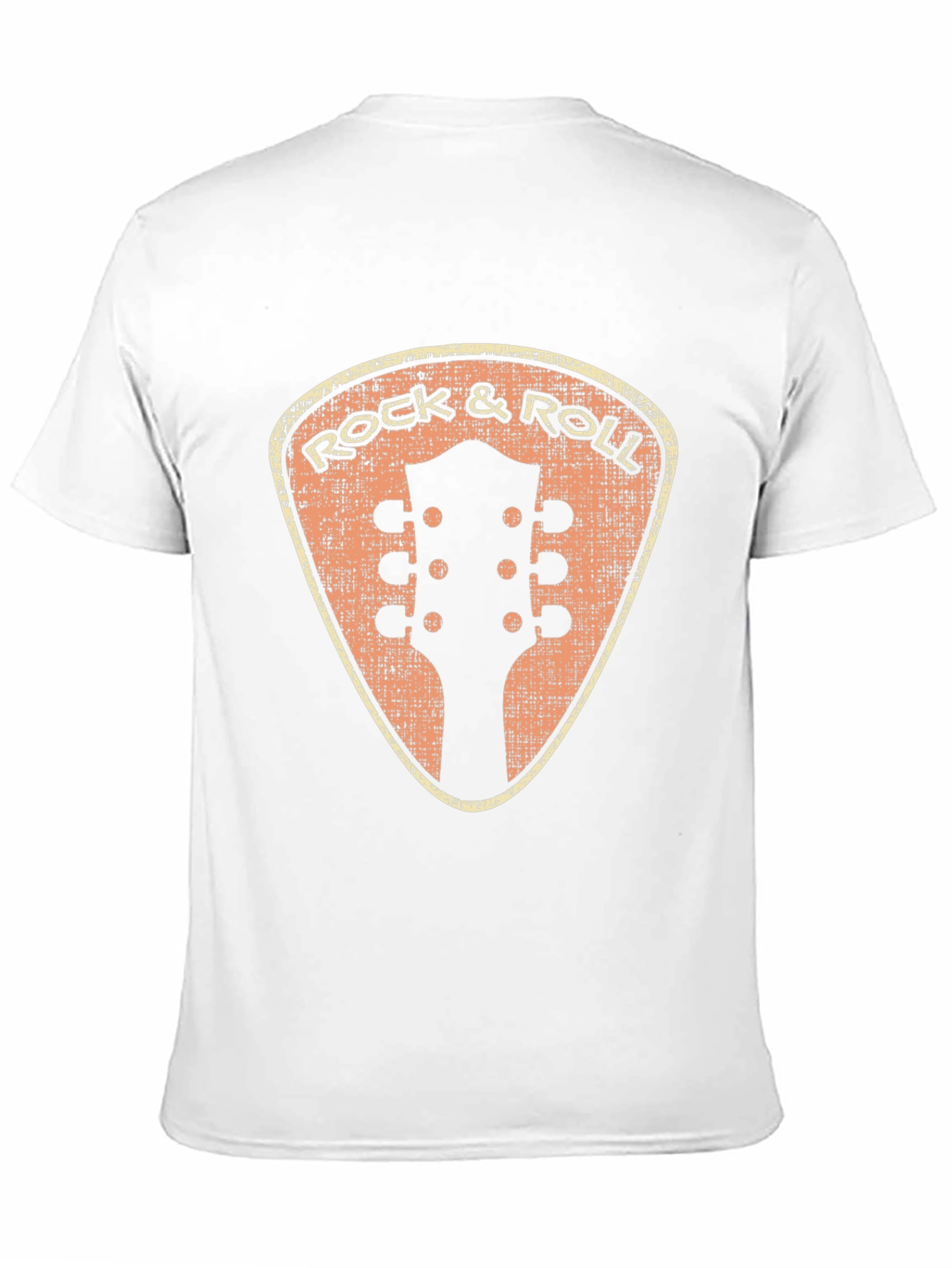 Retro Rock & Roll Guitar Pick T-Shirt