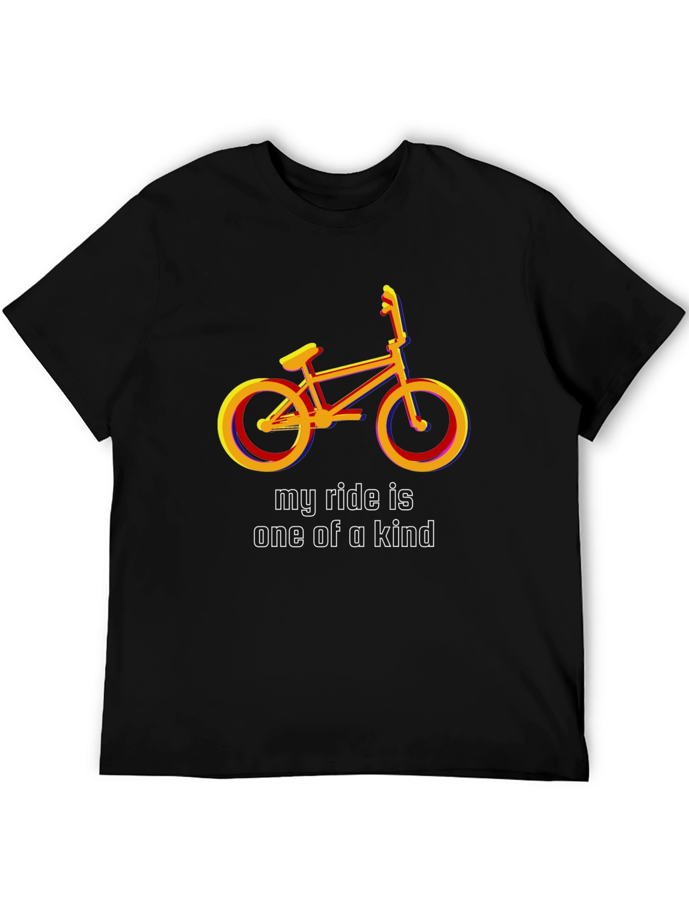 My Ride Is One Of A Kind BMX Bike Graphic T-Shirt