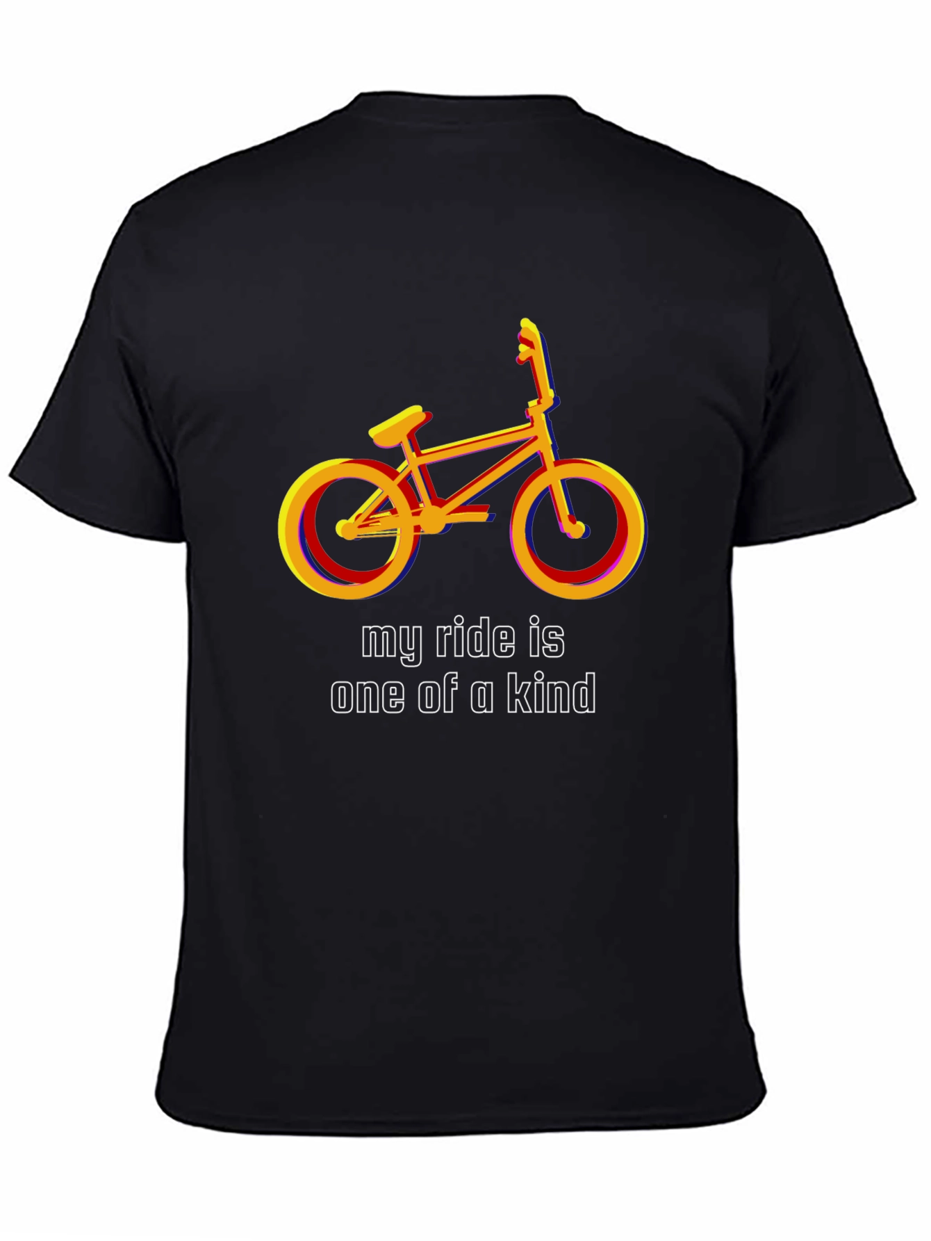 My Ride Is One Of A Kind BMX Bike Graphic T-Shirt