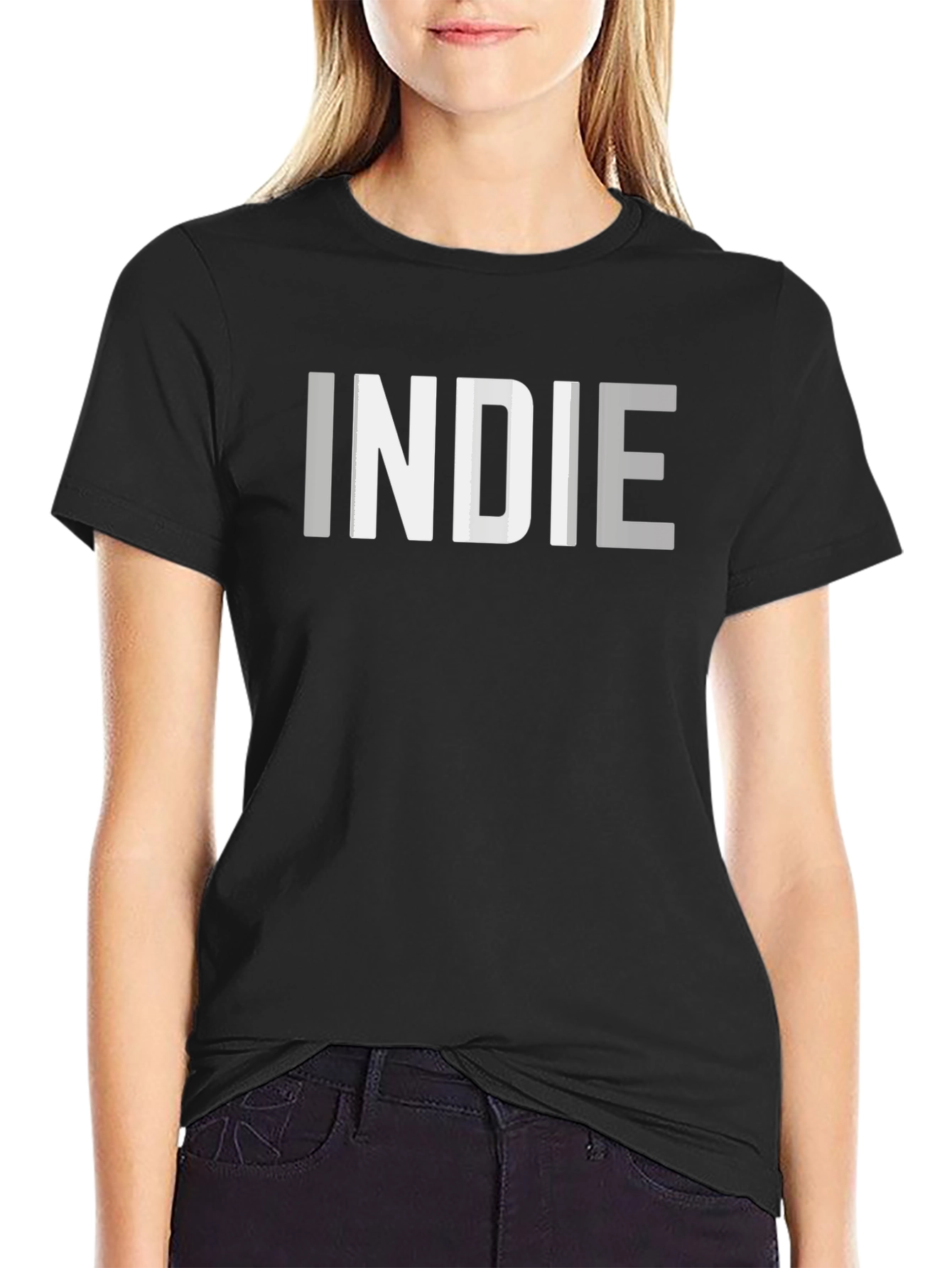Indie Graphic T-Shirt - Stylish Cotton Tee