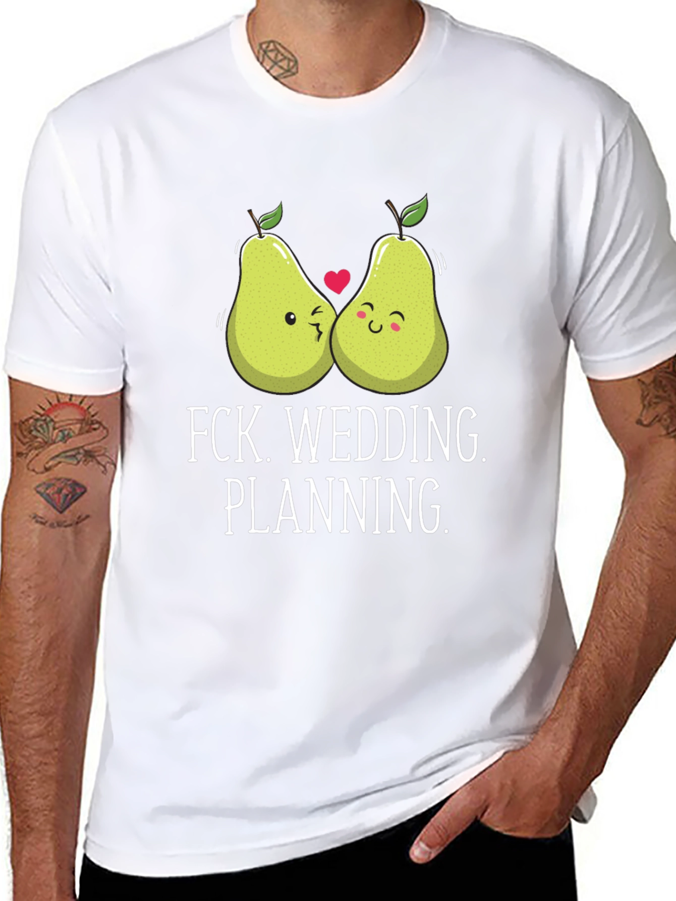 Funny Pear Wedding Planning T-Shirt