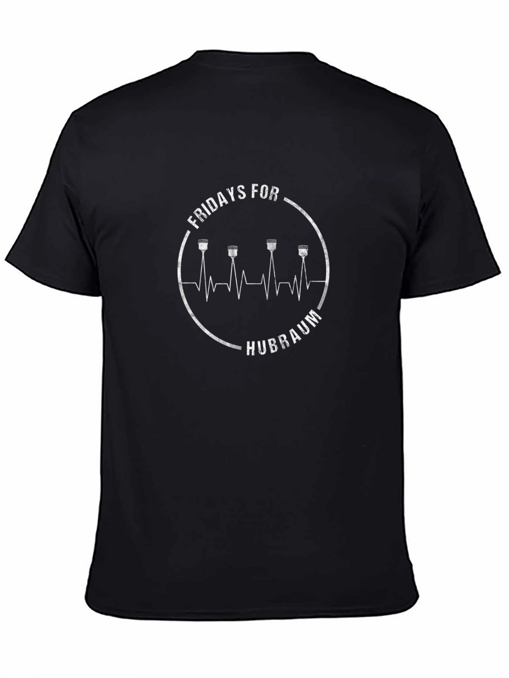 Fridays for Hubraum Black T-Shirt