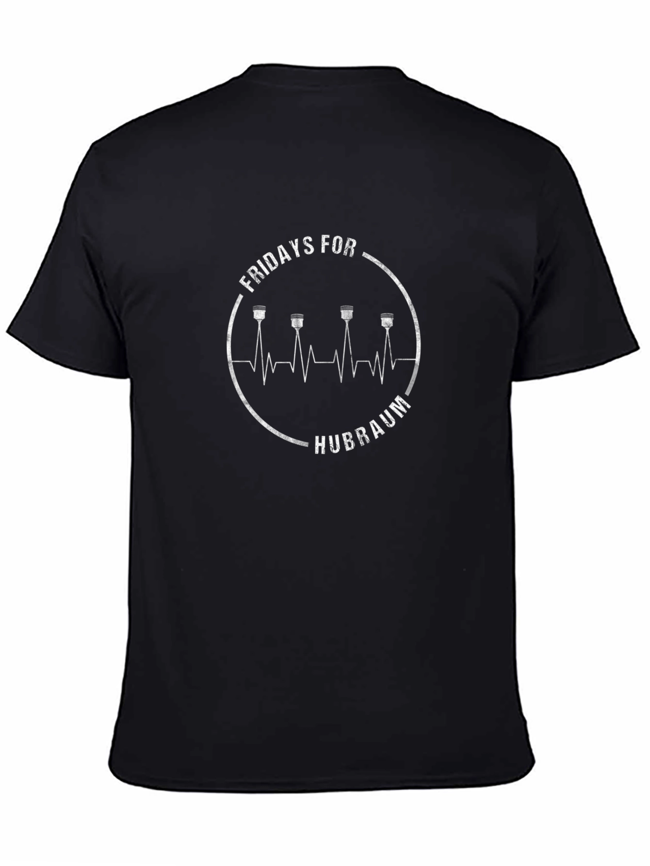 Fridays for Hubraum Black T-Shirt