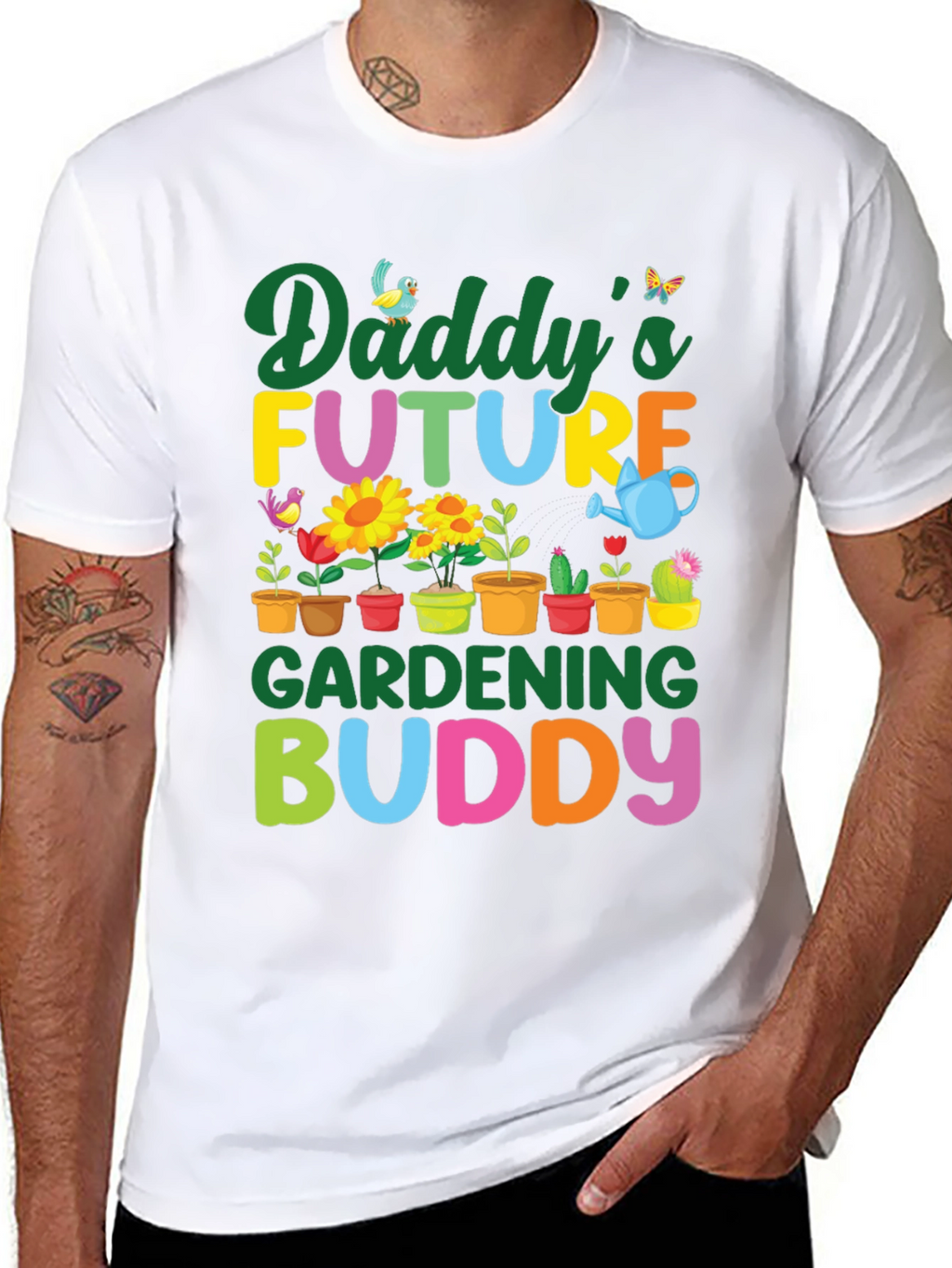 Daddys Future Gardening Buddy T-Shirt