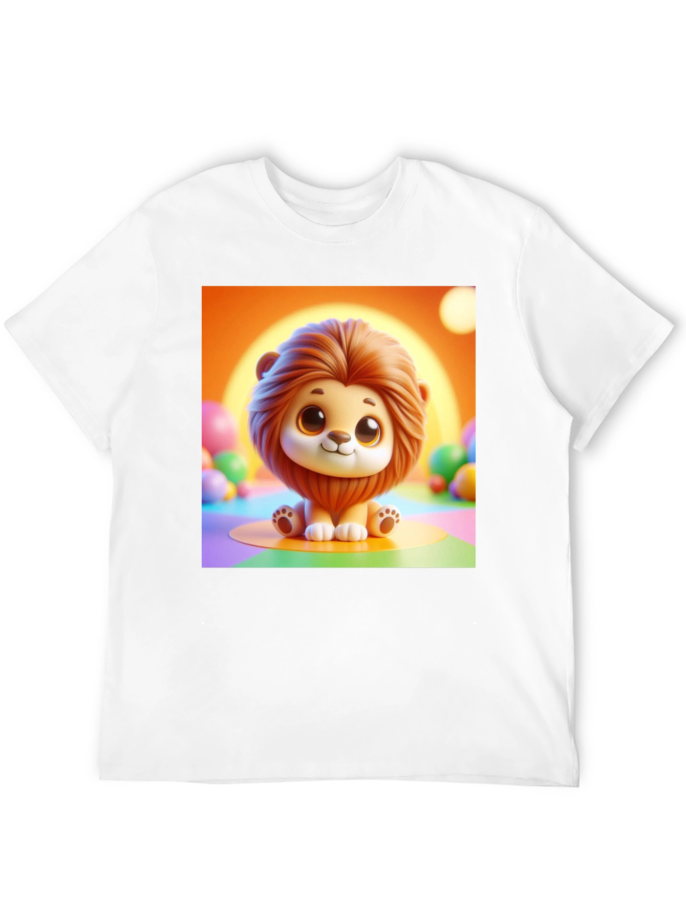 Cute Lion Graphic Tee