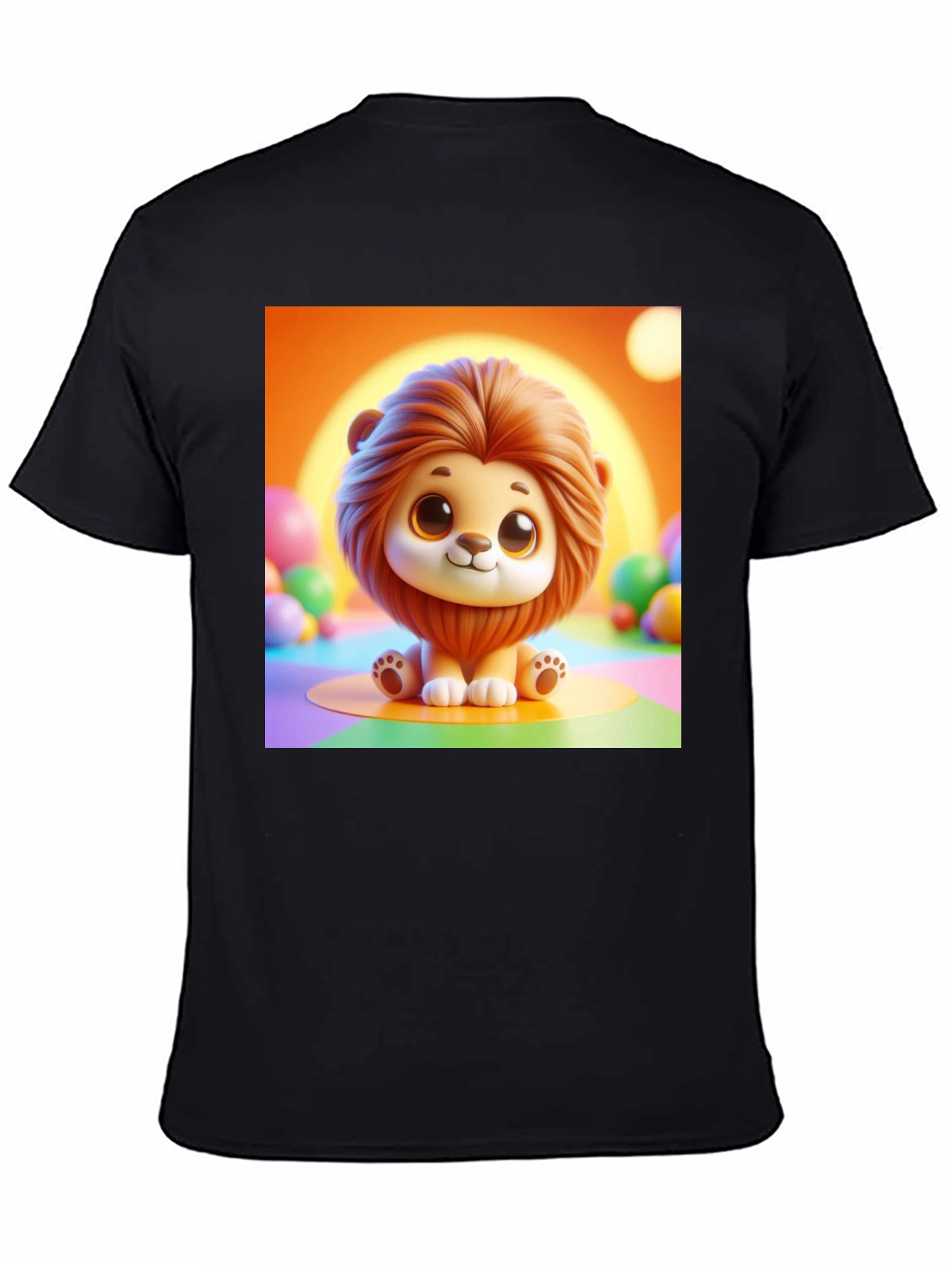 Cute Lion Graphic Tee