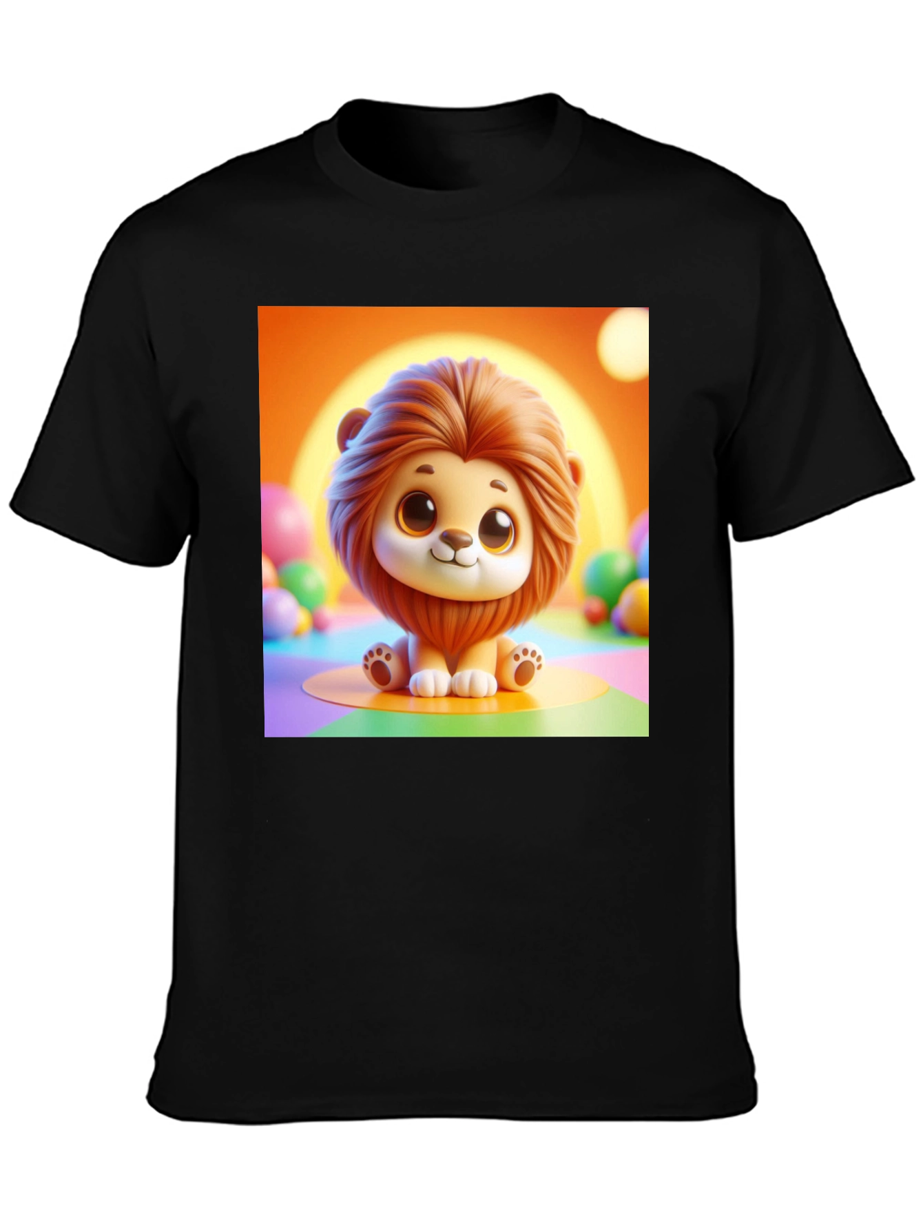 Cute Lion Graphic Tee