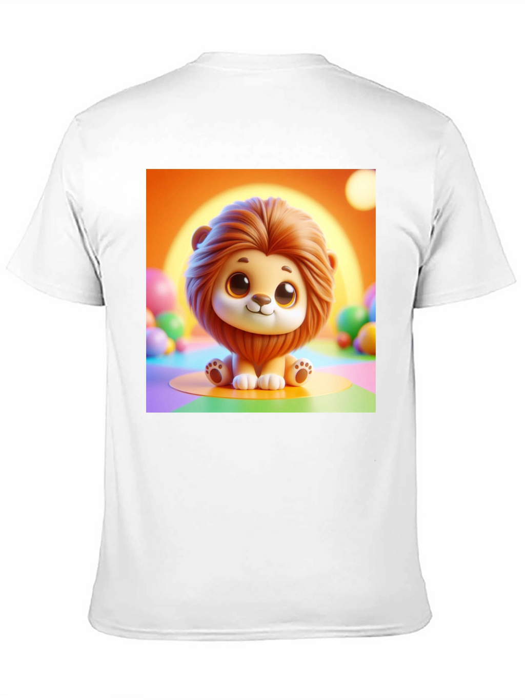 Cute Lion Graphic Tee