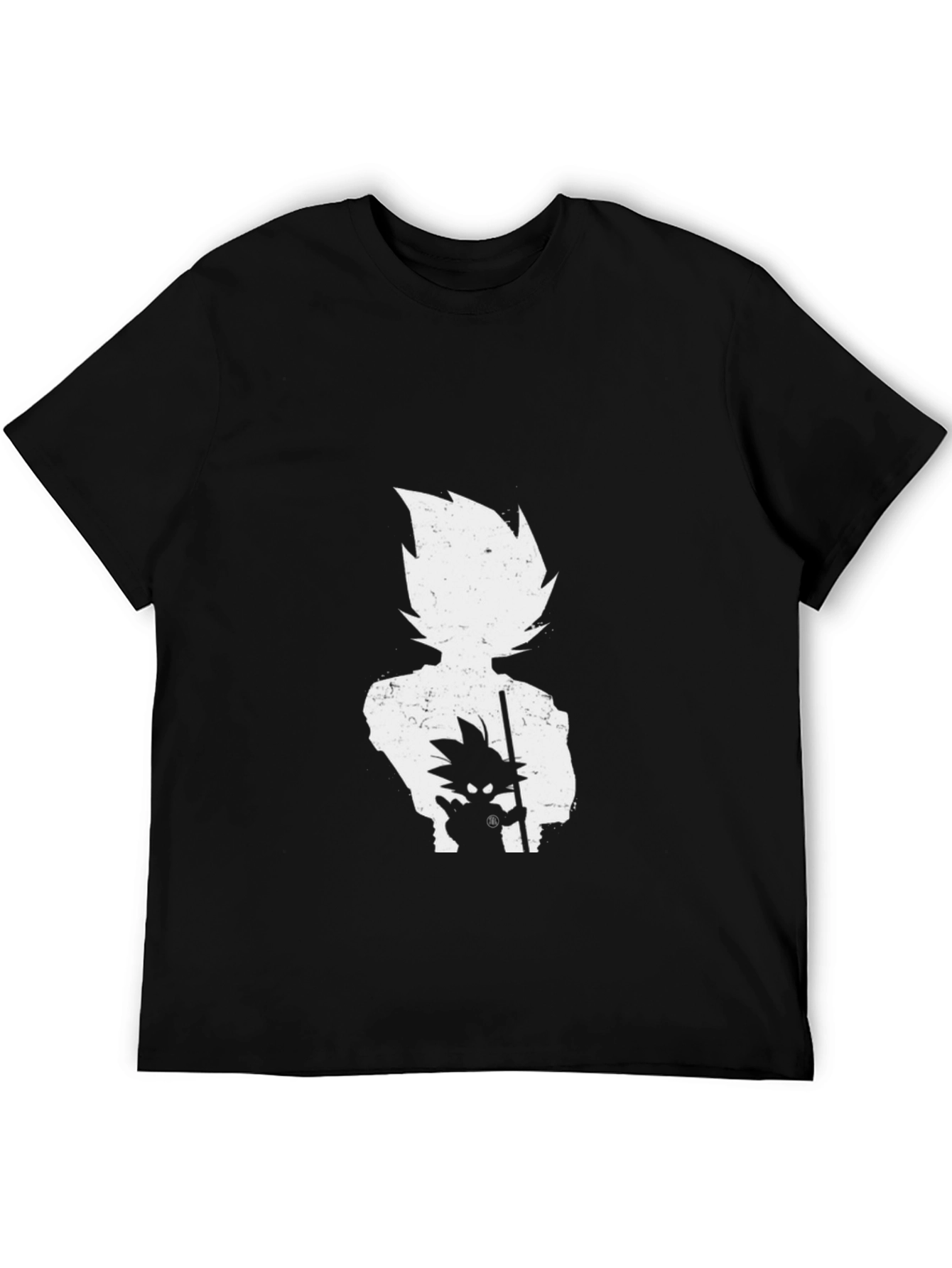 Anime Silhouette Graphic T-Shirt