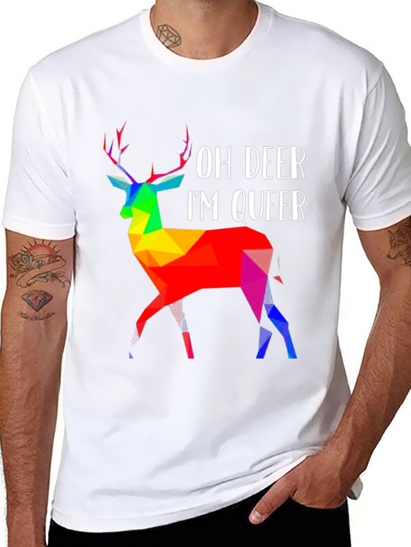 Oh Deer Im Queer LGBTQ+ Pride T-Shirt