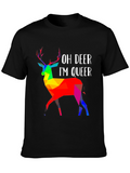 Oh Deer Im Queer LGBTQ+ Pride T-Shirt