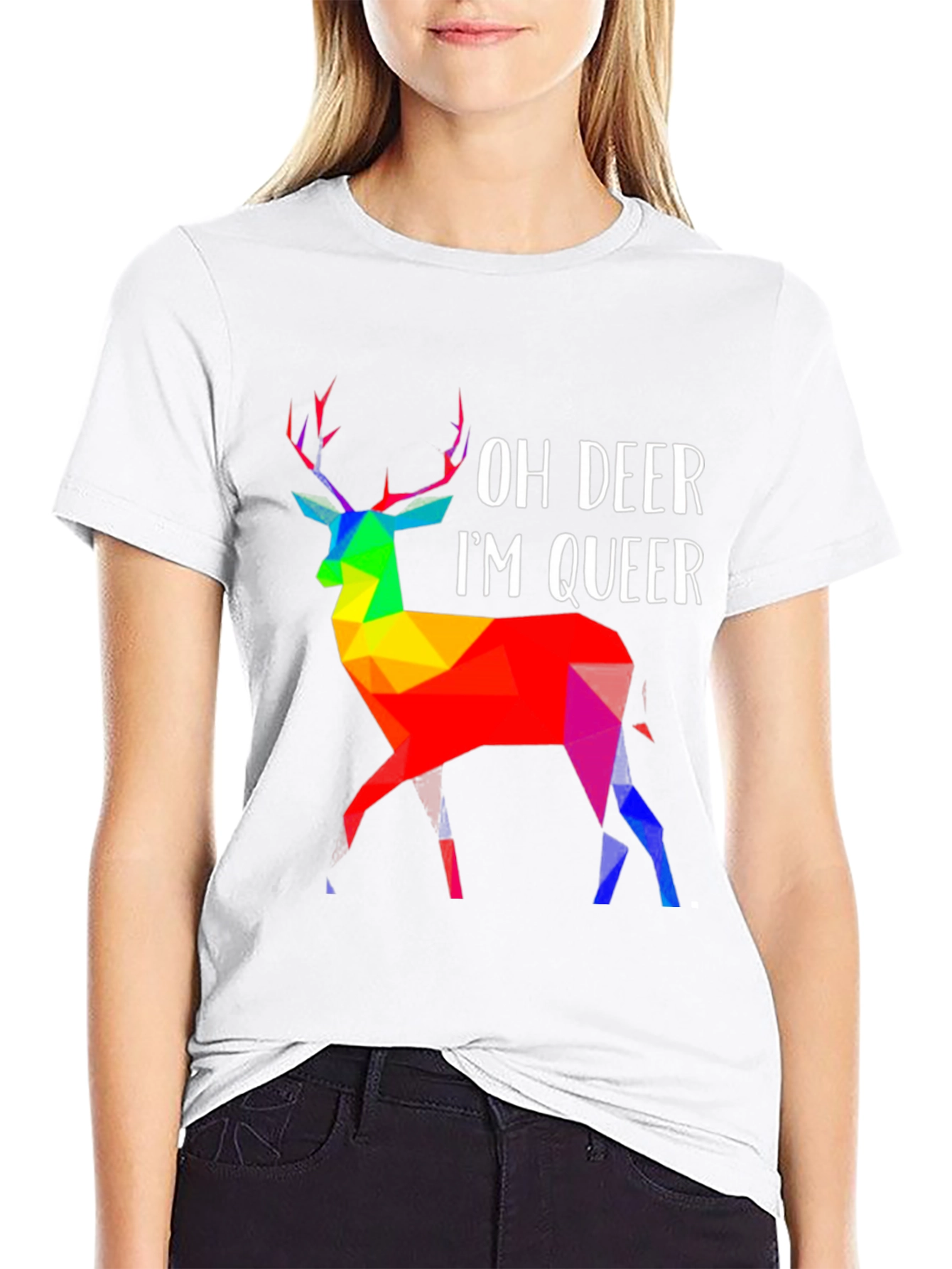 Oh Deer Im Queer LGBTQ+ Pride T-Shirt