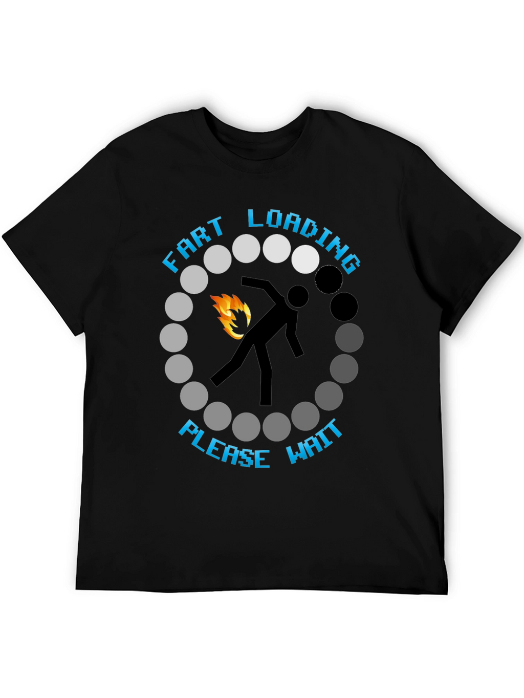 Fart Loading Please Wait Graphic Tee