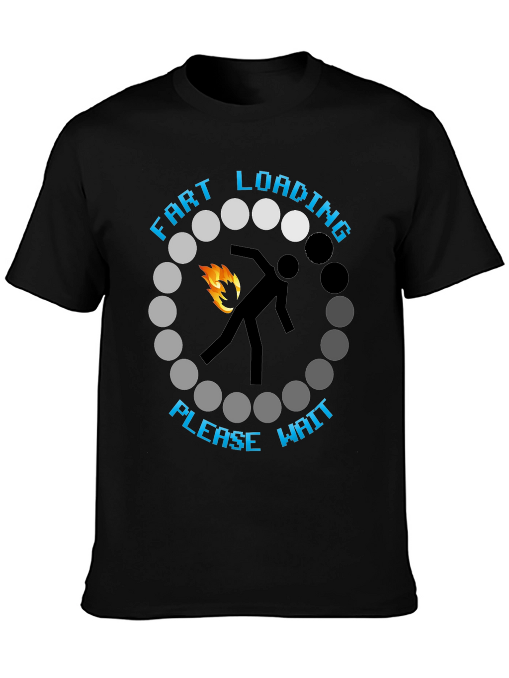 Fart Loading Please Wait Graphic Tee