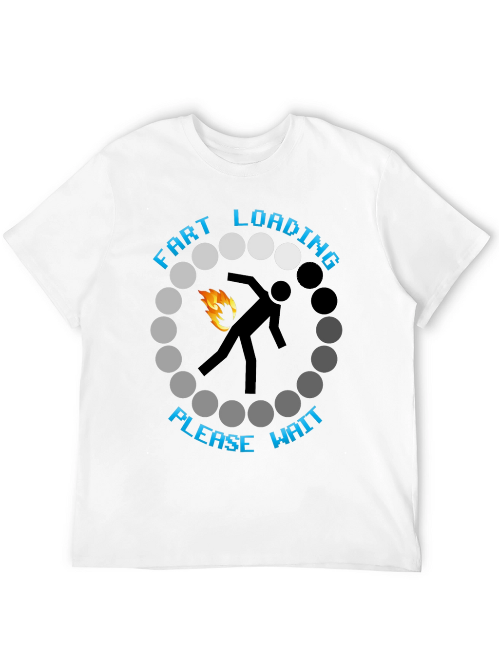 Fart Loading Please Wait Graphic Tee
