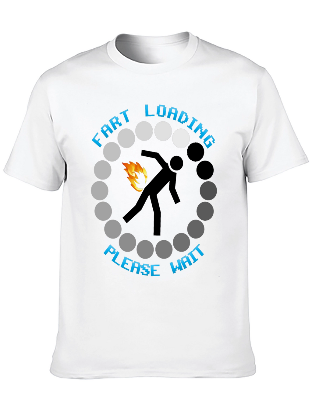 Fart Loading Please Wait Graphic Tee
