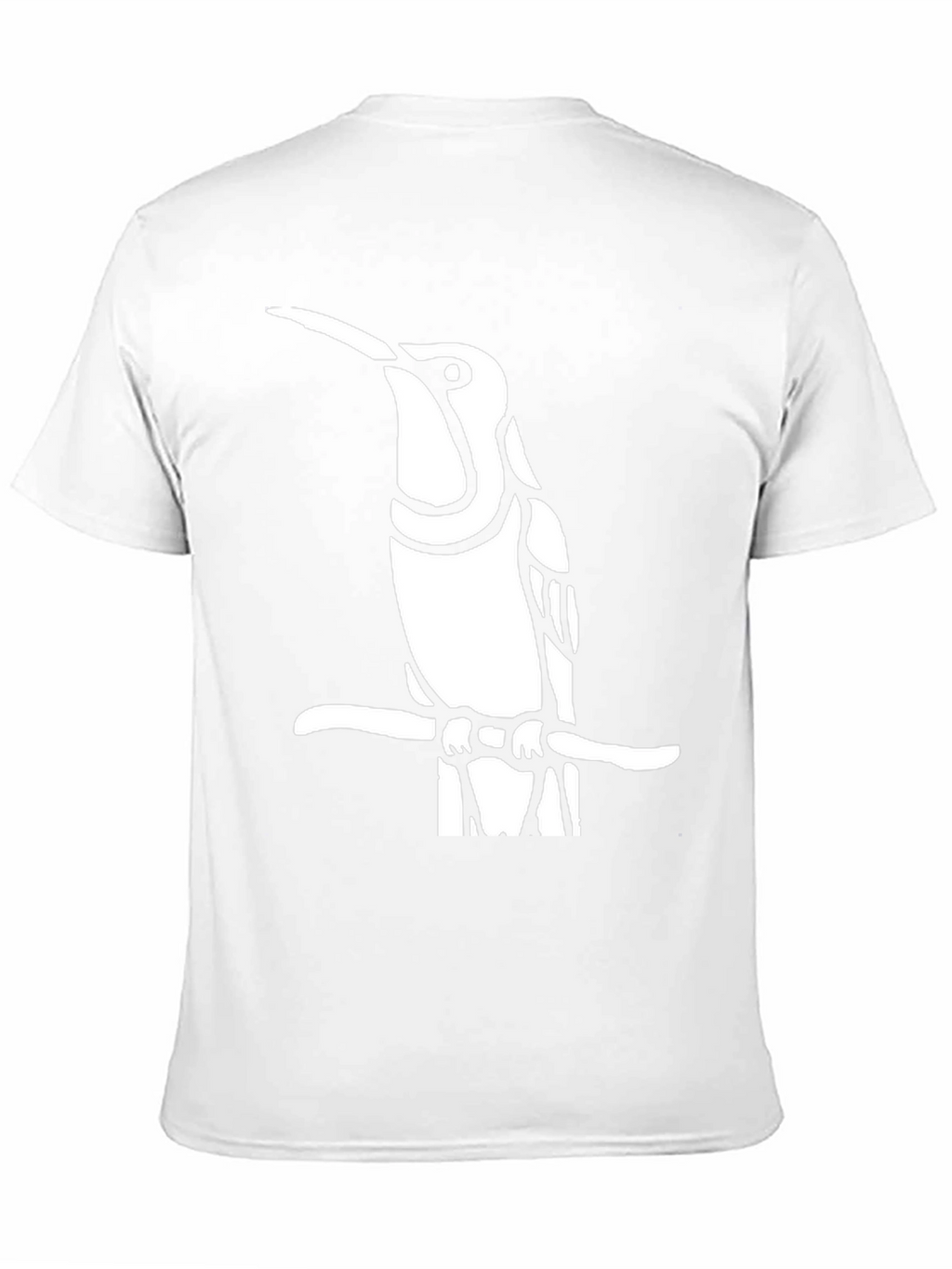 Hummingbird Graphic Tee - Black Cotton Shirt