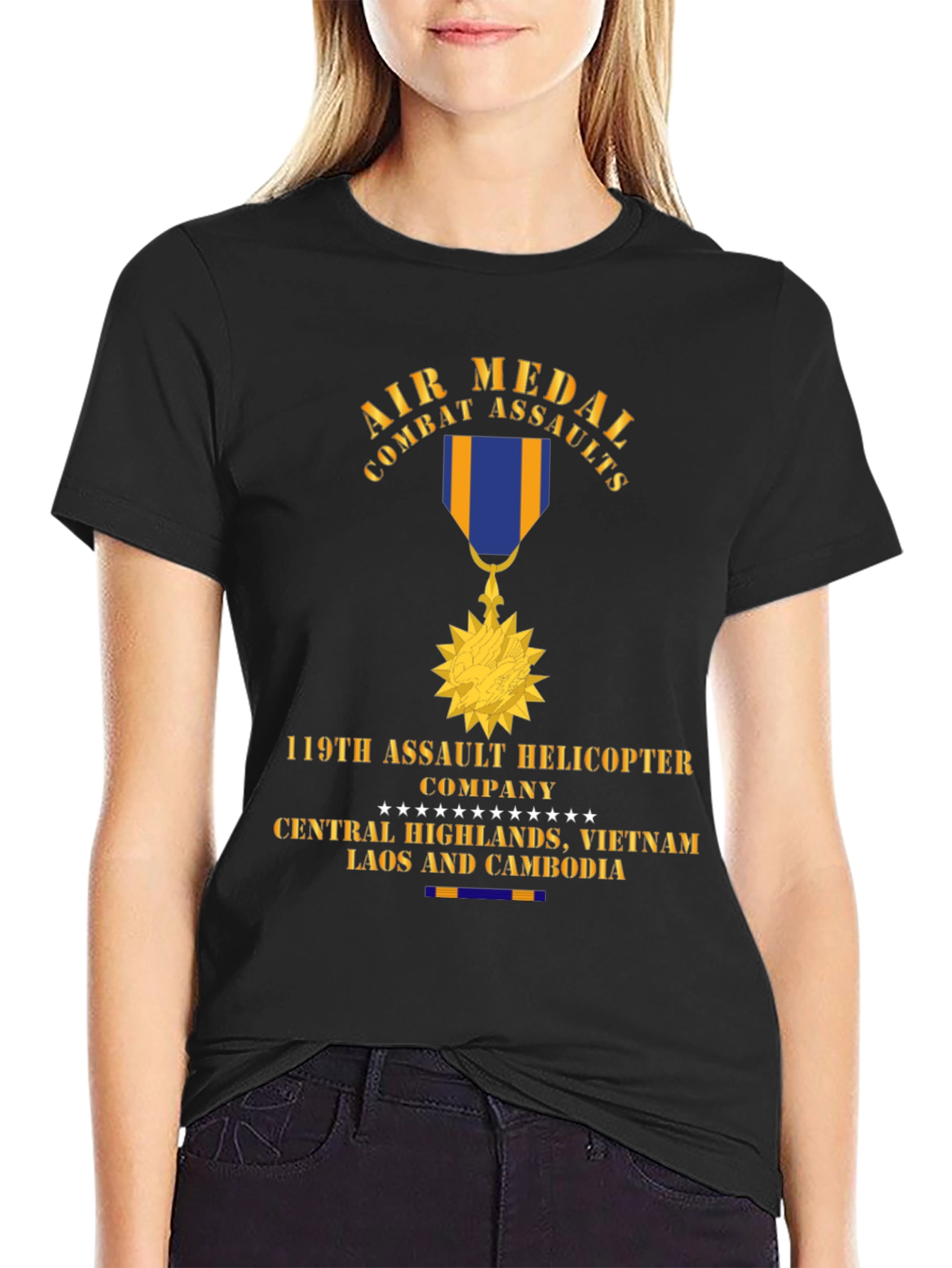 Air Medal Combat Assaults Tee