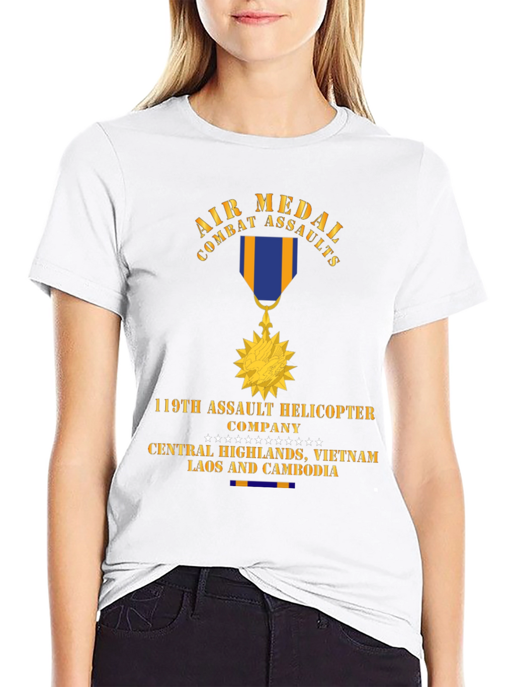Air Medal Combat Assaults Tee