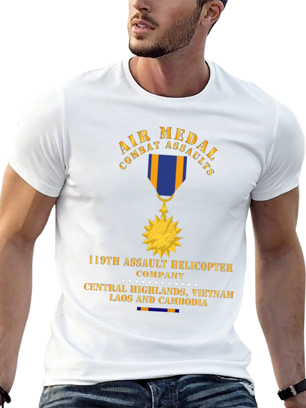 Air Medal Combat Assaults Tee