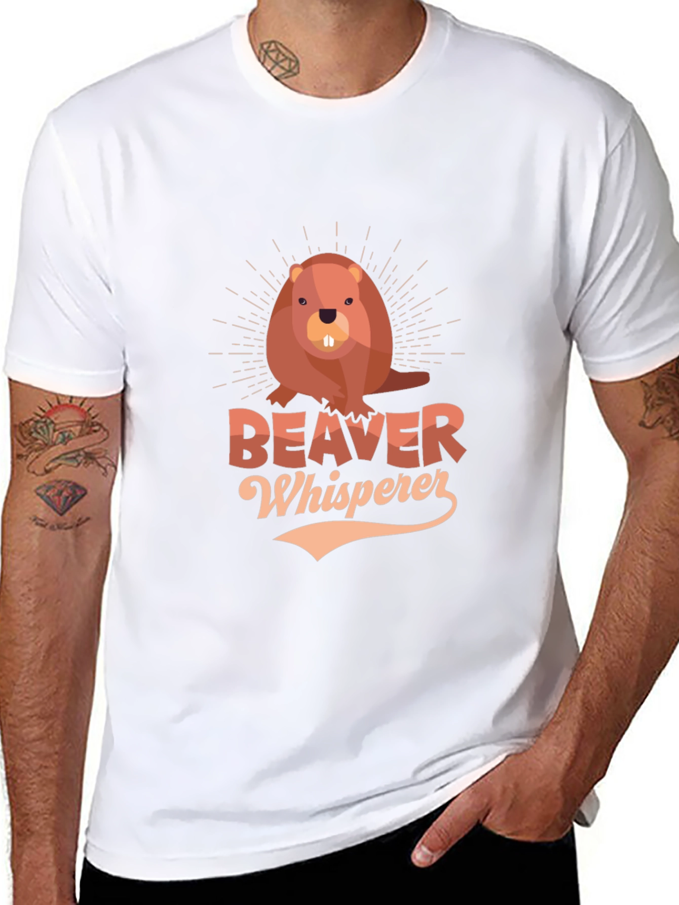 Beaver Whisperer Graphic T-Shirt