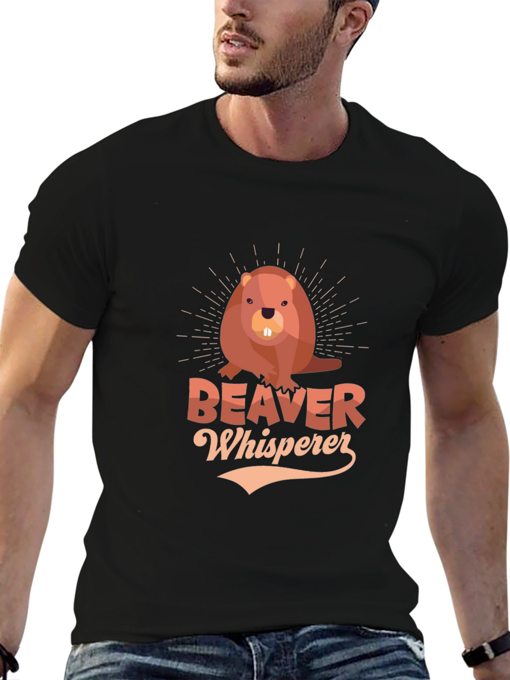 Beaver Whisperer Graphic T-Shirt