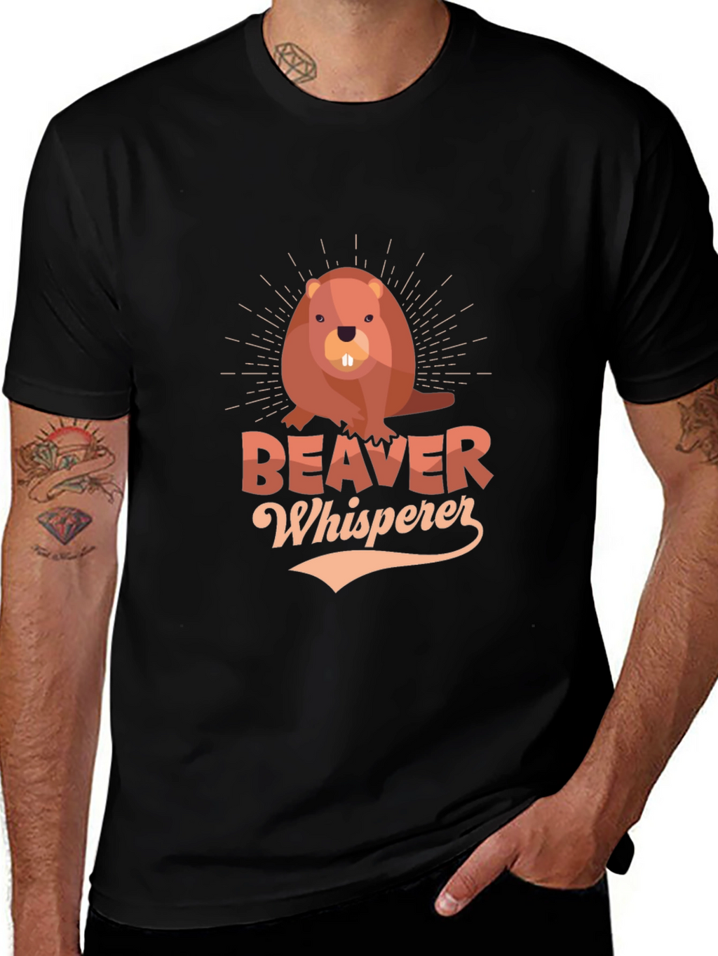 Beaver Whisperer Graphic T-Shirt